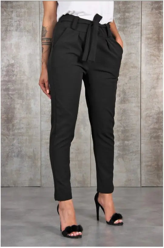 Waist-Cinched Pants for Women