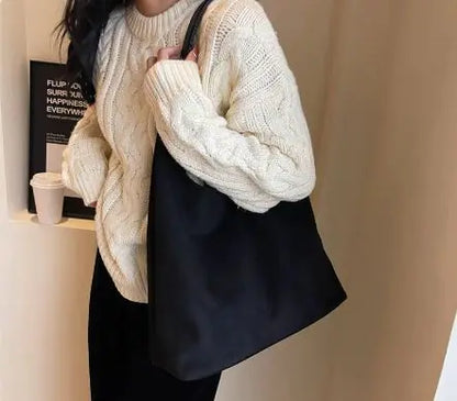 Suede Serenity Shoulder Bag