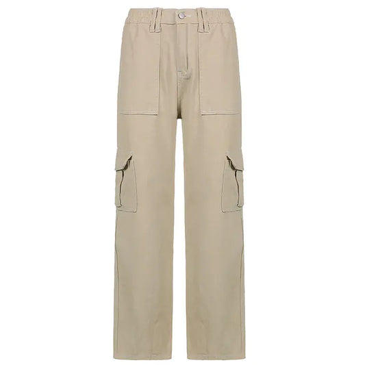 Wide Leg Cargo Pants